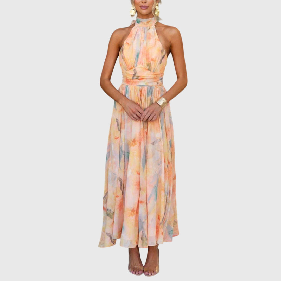 Belinda | Halter Maxi Dress Premium