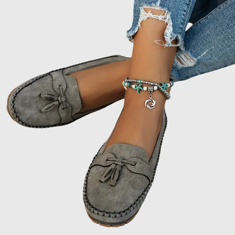 Marcelle | Comfortable Loafers Gray
