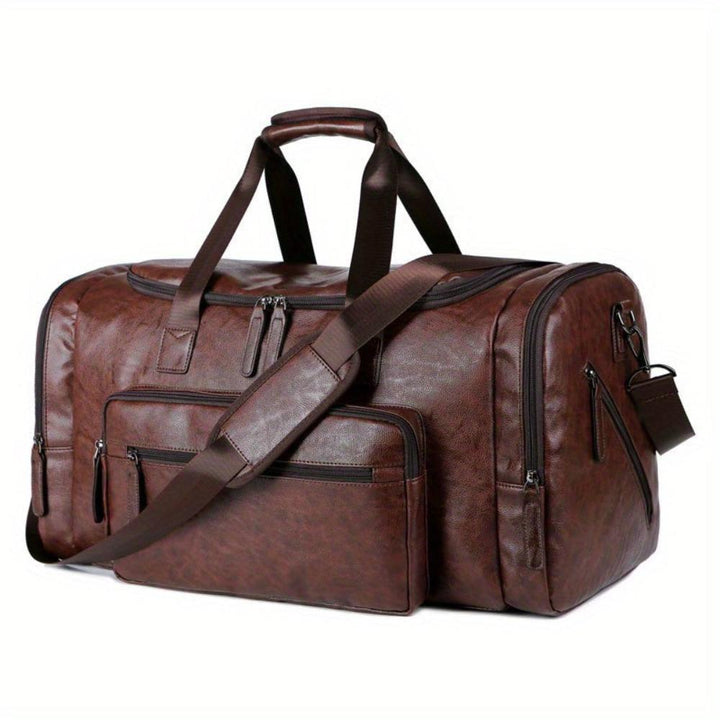 Everett Travel Duffel Bag Brown