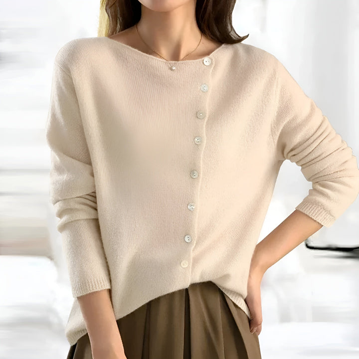 Sarah | Luxury Cardigan Beige