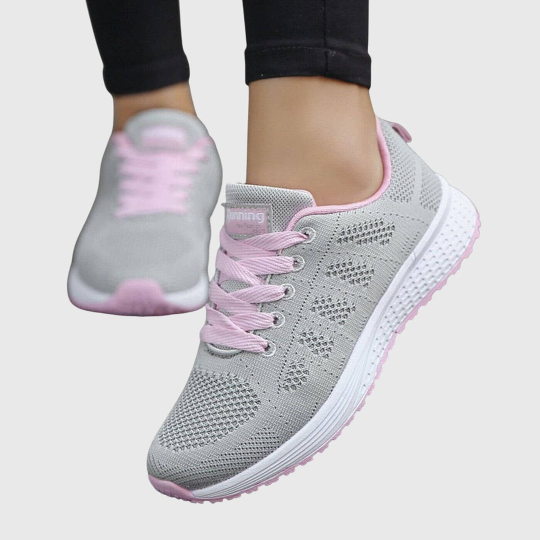 Jennifer | Orthopedic Shoes for Women Gray Pink