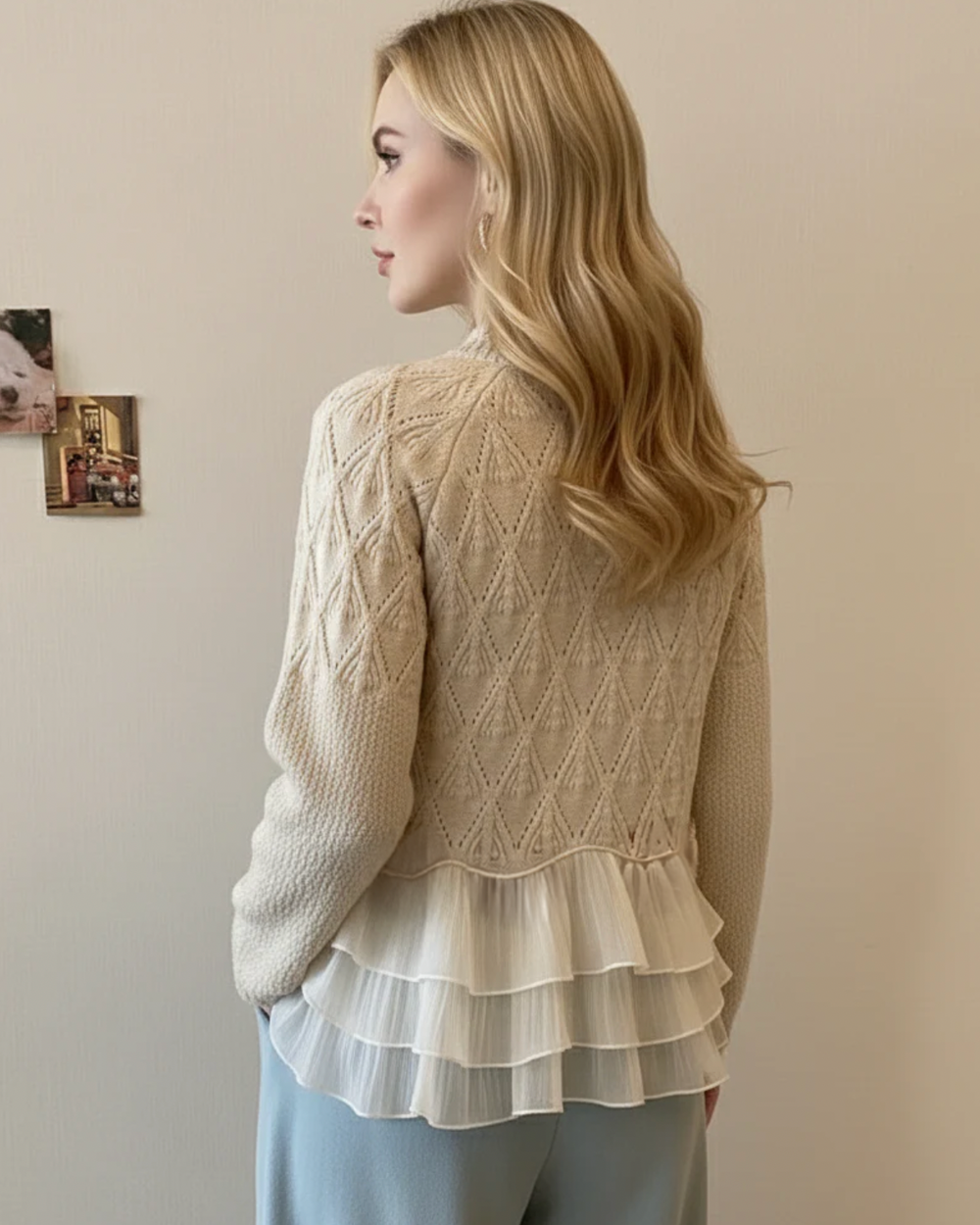 Taylor | Ruffle Cardigan