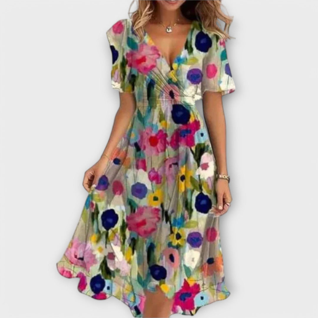Victoria | Stylish Dress Multicolor
