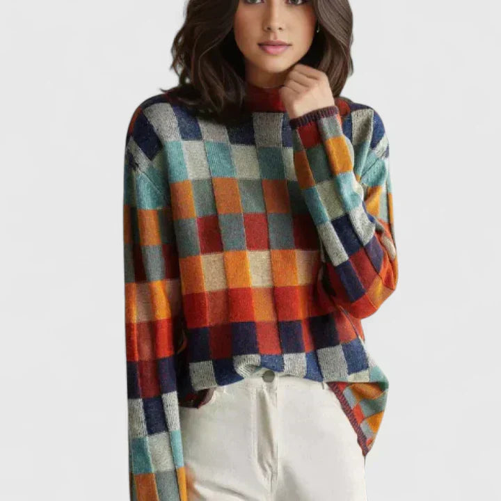 Florentiaa | Comfortable Sweater Multicoloured