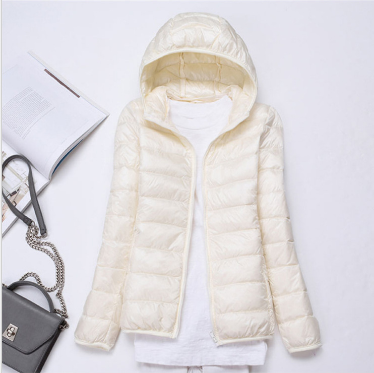 Karen | Light and Elegant Down Jacket White