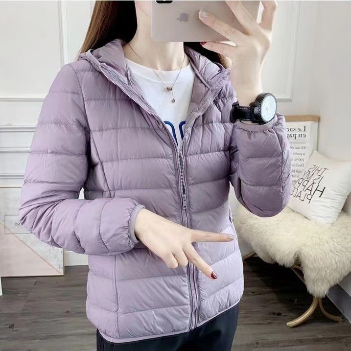 Karen | Light and Elegant Down Jacket Light Purple