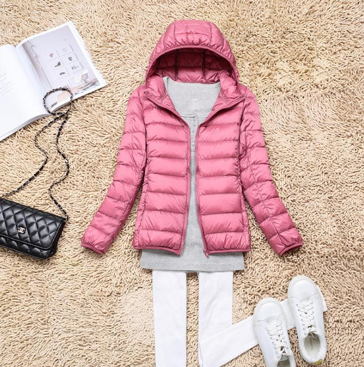Karen | Light and Elegant Down Jacket Light Pink