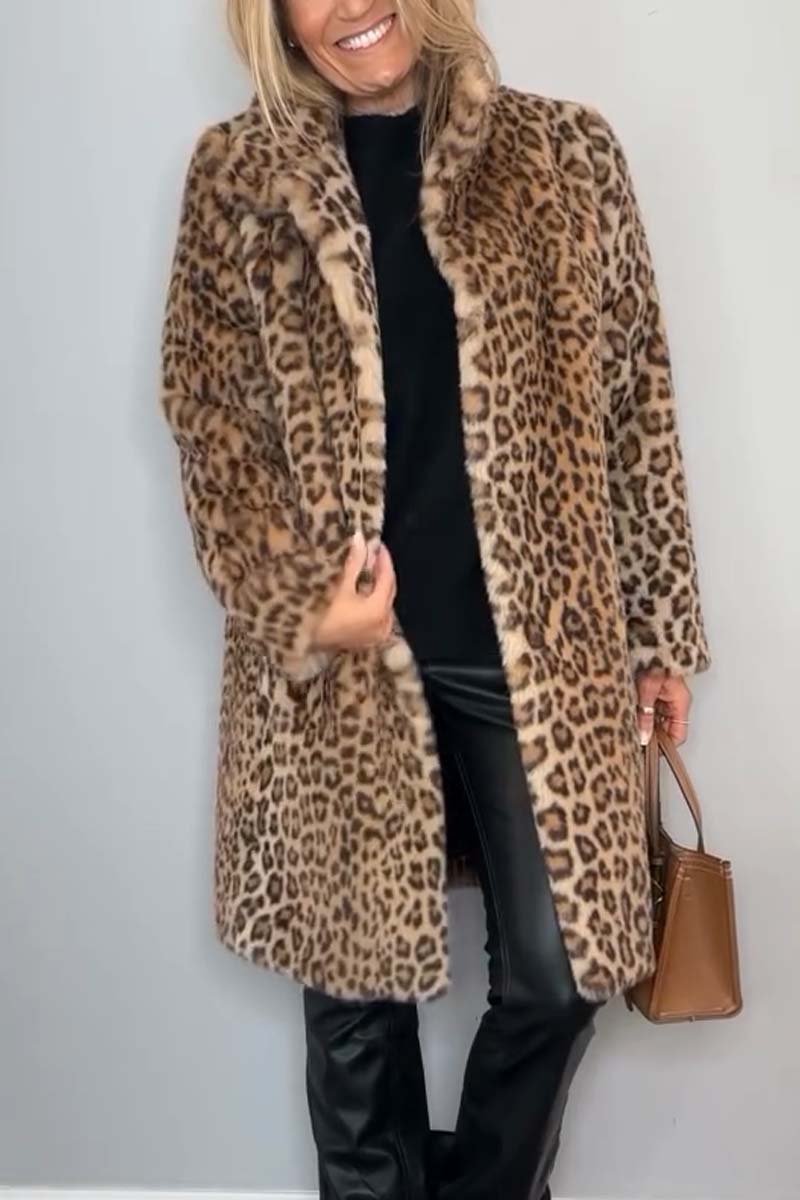 Estrid | Leopard Print Coat