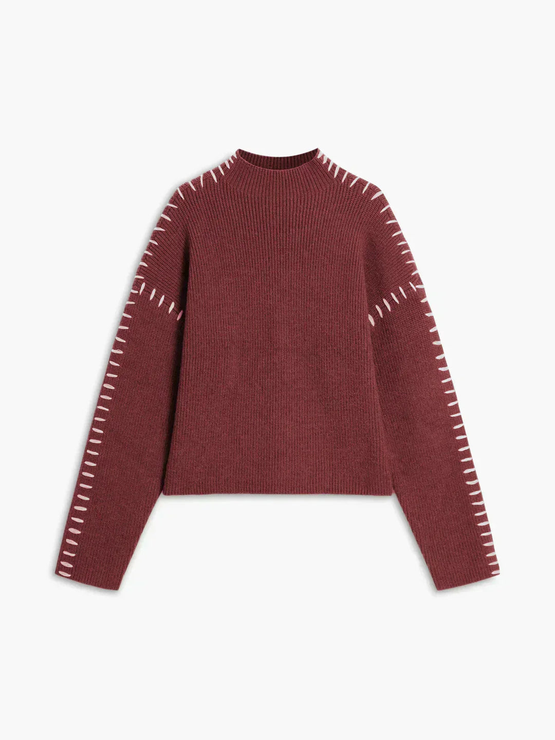 Nia | Cozy Sweater Red