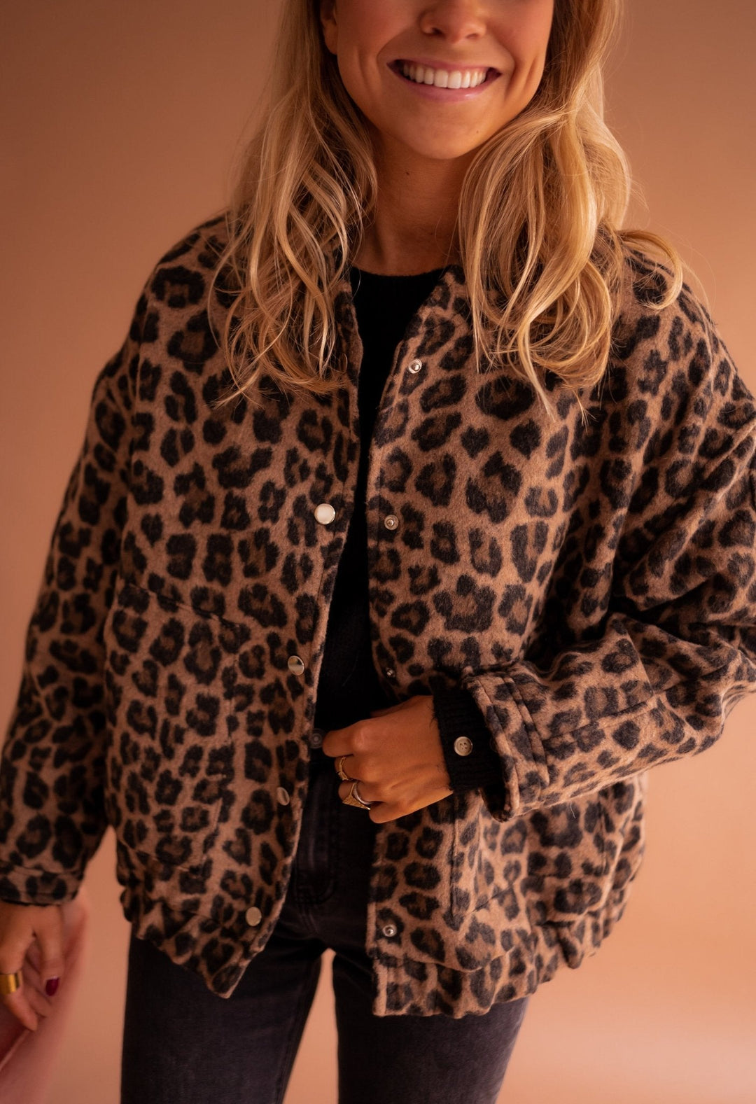Bente | Trendy Jacket Leopard