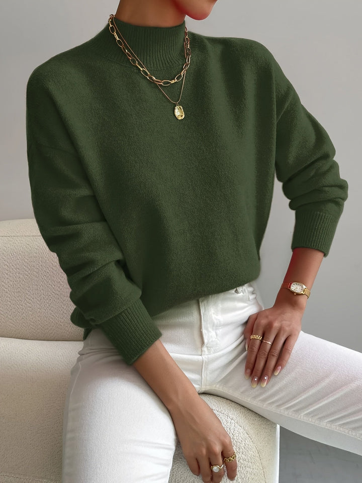 Elina | Premium Cashmere Look Knit Green