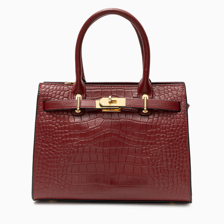 Nichole | Elegant Parisian-Inspired Handbag Bordeaux