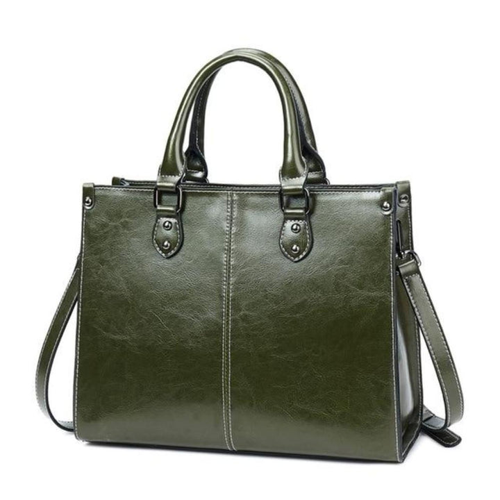 Elegant Tote - Classic and Functional Seaweed