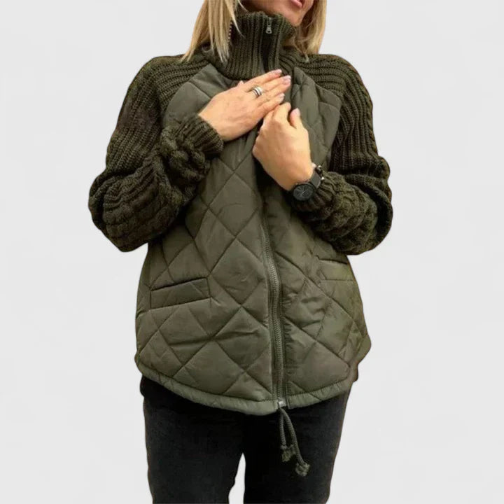 Josie | Stylish Outerwear Dark Green
