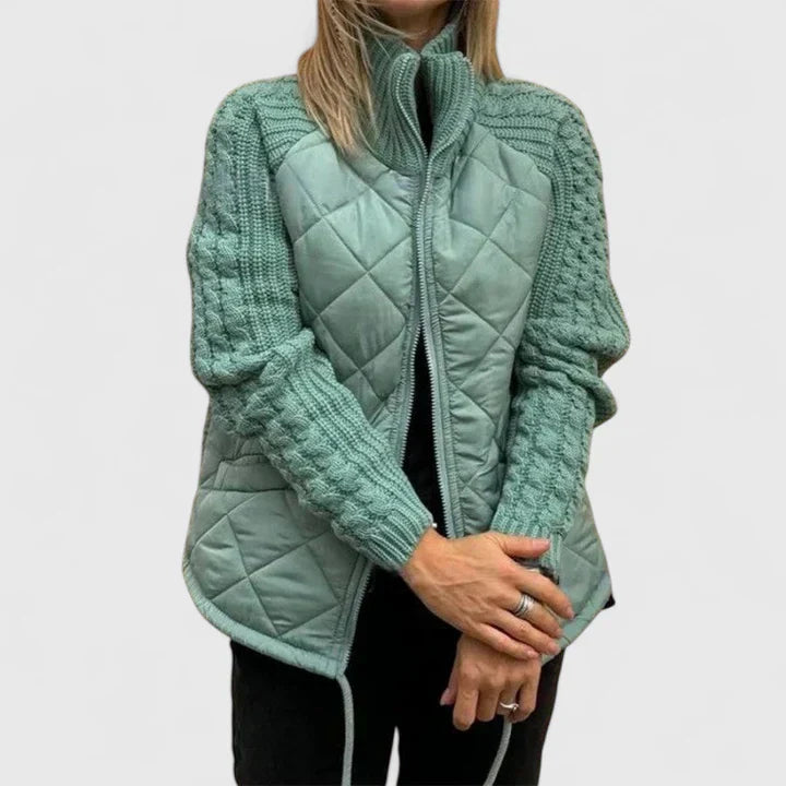 Josie | Stylish Outerwear Light Green