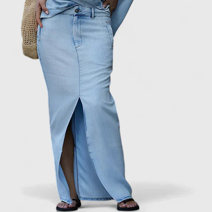 Chris| Elegant Maxi Skirt Set